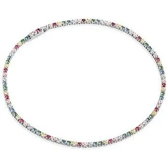 Sif Jakobs Ellera armbånd, forgyldt med multifarvede zirkoner