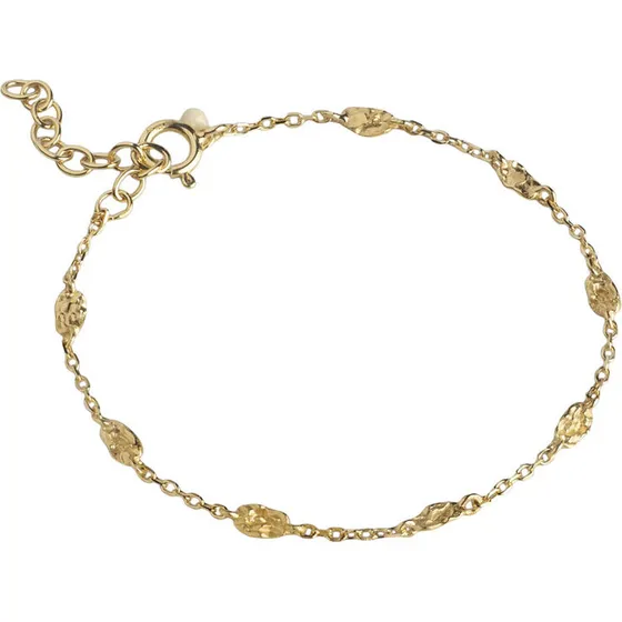 Enamel Copenhagen Kia armbånd, 18K forgyldt sterlingsølv, 16+3 cm