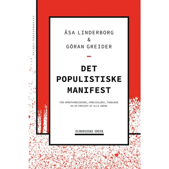 Det populistiske manifest af Åsa Linderborg og Göran Greider