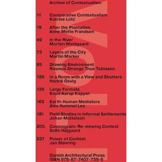 Archive of Contextualism - Henrik Oxvig - Danish Architectural Press