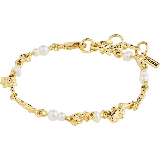 Pilgrim Sloan Pearl Armbånd Forgyldt Rustfrit Stål 692512002