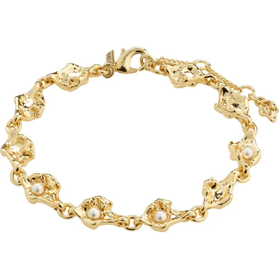 Pilgrim INAYA armbånd 18 kt. guldbelagt, genanvendt