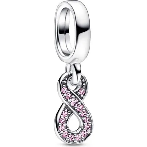 Pandora Moments Sparkling Infinity charm i sølv 792766C01
