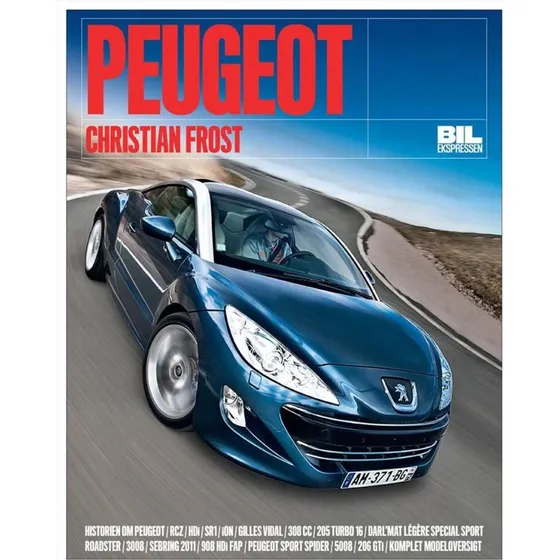 Peugeot - Christian Frost - Bog