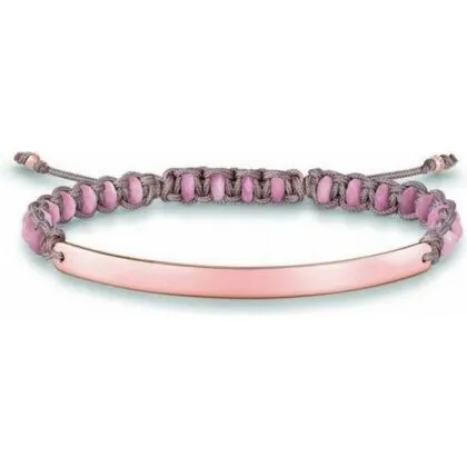 Thomas Sabo armbånd LBA0054 til kvinder - Pink (14,5-21 cm)