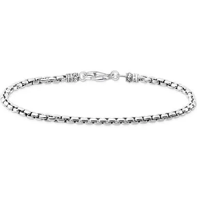Thomas Sabo Rebel armbånd A2086-637-21-L19 – sterlingsølv 3 mm