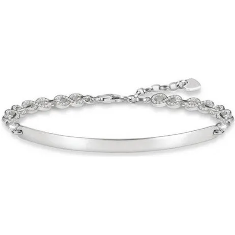 Thomas Sabo armbånd LBA0043-051-14-L, sterling sølv 925, justerbar (19)