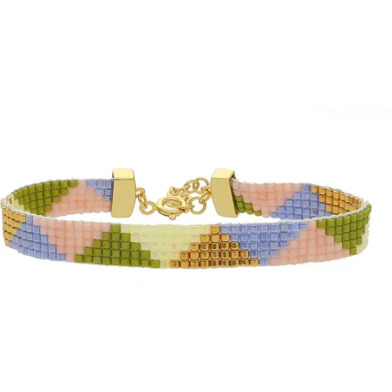 Janis - Forest armbånd, 24k forgyldt sterling sølv 16+3 cm