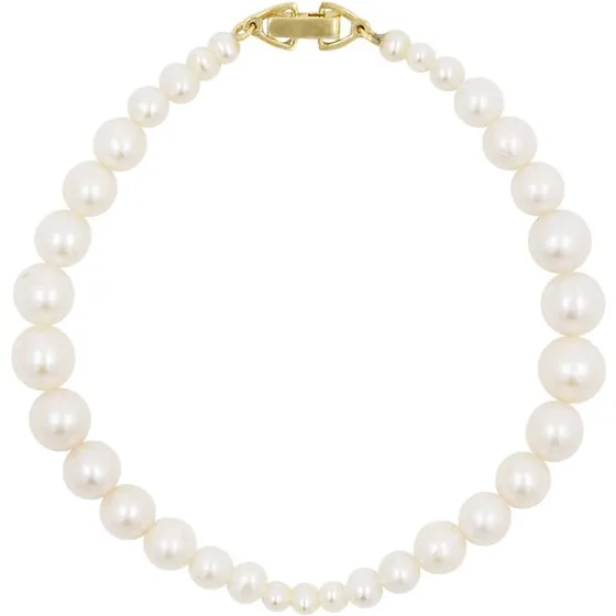 No. 14027 Ferskvandsperle-armbånd