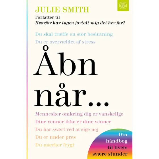 Julie Smith: Åbn når - Bog