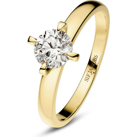 Sif Jakobs Venice diamant ring 14 kt rødguld 0,50 ct lab-grown