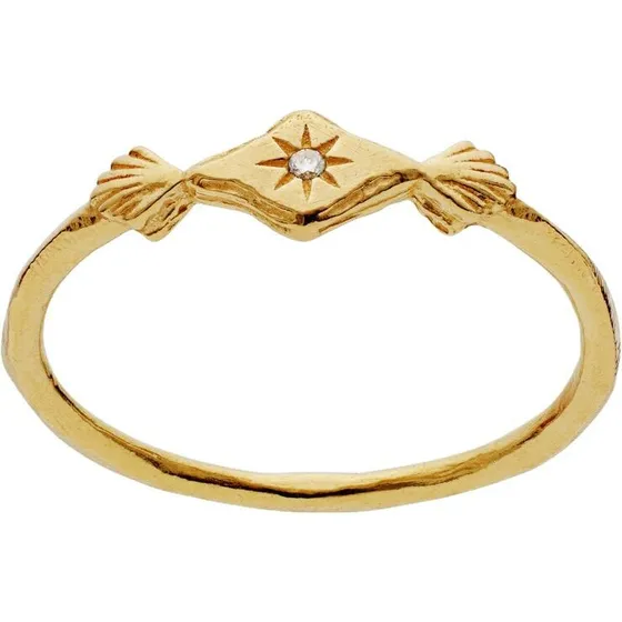 Maanesten Annie Ring, forgyldt 18K