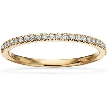 Dazzling - 14 kt guld ring 0,16 ct H-W/SI