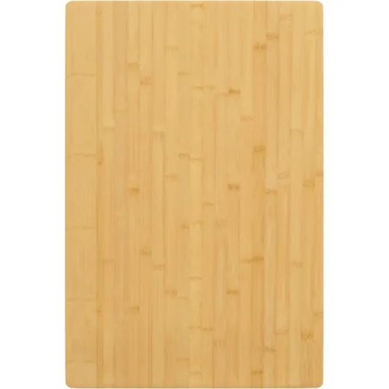 vidaXL Bordplade i bambus 60x100x4 cm