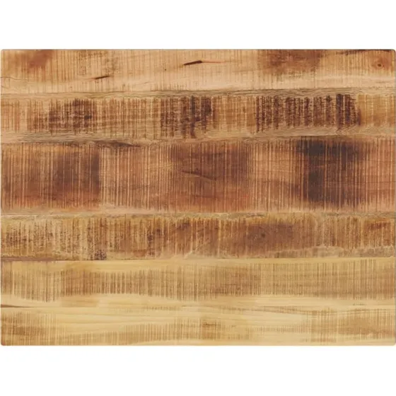 vidaXL Bordplade 70x50x2,5 cm i massivt ru mangotræ