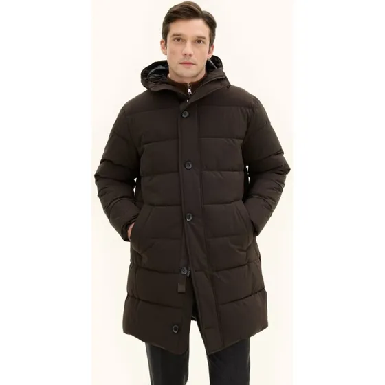Oscar Jacobson Padded Parka – Terra Brown