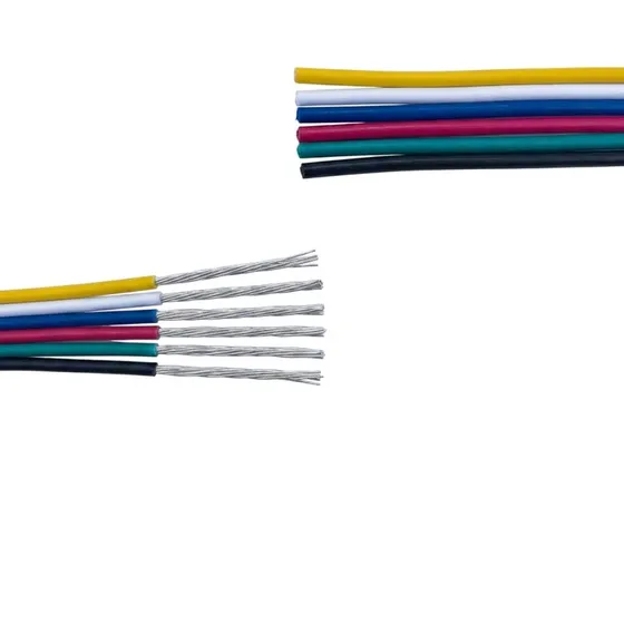10m RGBCCT Kabel - 6x0,35mm², 12V-24V til LED strip