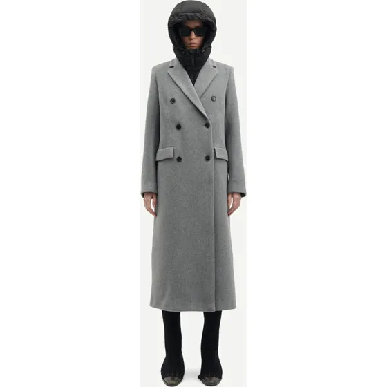 Samsoe Samsoe Falcon Coat 11104 - Grey Mel. - XS