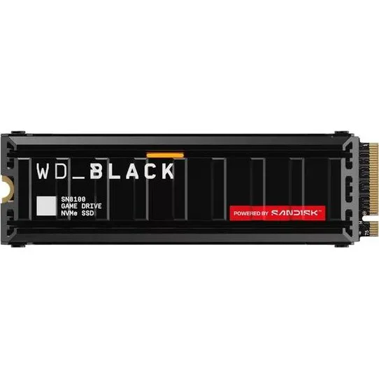 WD Black SN8100 2TB M.2 PCIe 5.0 NVMe SSD med køleprofil