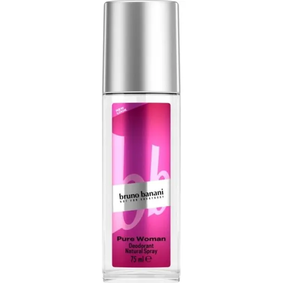 Bruno Banani Pure Woman Deodorant med diffuser til kvinder, 75 ml