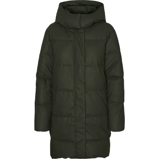 Vero Moda VMGRETAKYLIE kort coated jakke - Peat