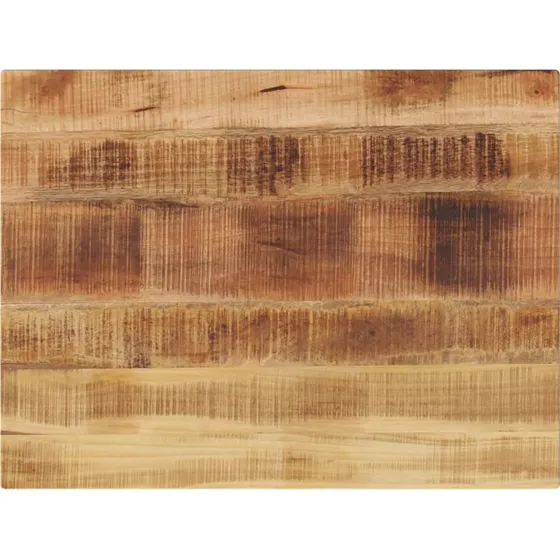 vidaXL Bordplade i massivt ru mangotræ 70x60x3,8 cm