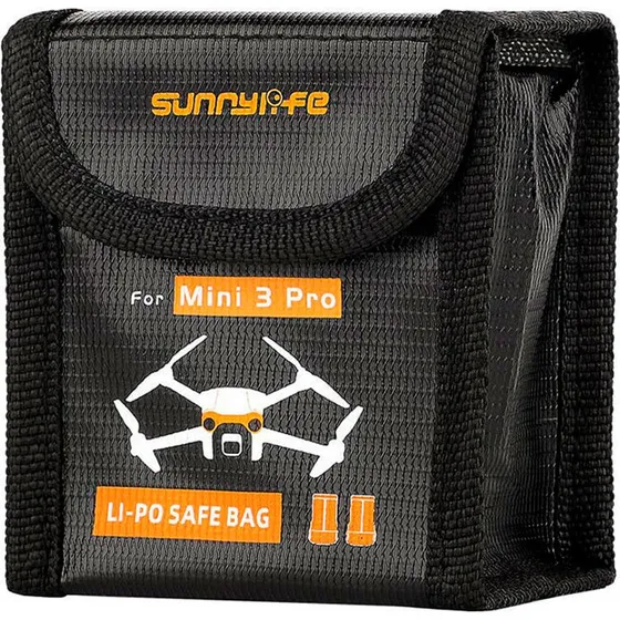 Sunnylife Batteritaske til DJI Mini 3 Pro & Mini 4 Pro (2 stk.)