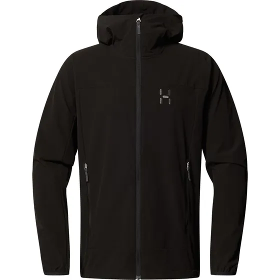Haglöfs Rosson Softshell Hood Herre – True Black