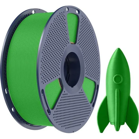 Sunlu PLA High-Speed Filament - Grøn, 1.75mm, 1kg