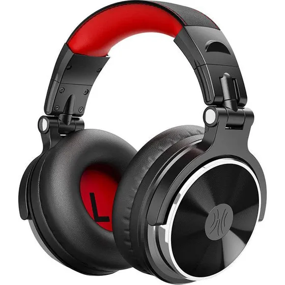 OneOdio Pro10 Kablede Over-ear Hovedtelefoner - Rød