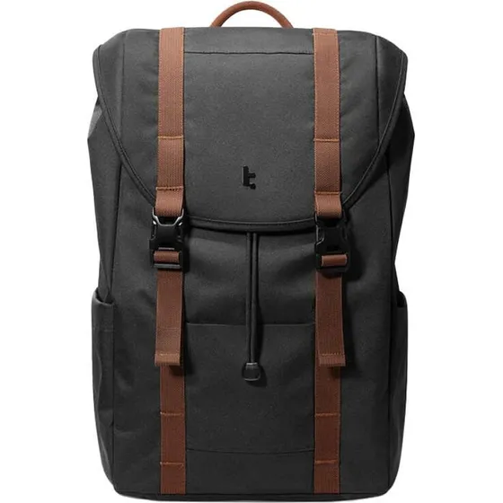 Tomtoc VintPack Computerrygsæk, 22L, 15.6" - Sort