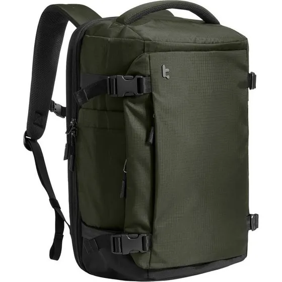 Tomtoc Navigator-T66 Computerrygsæk, 28L, 17", Grøn