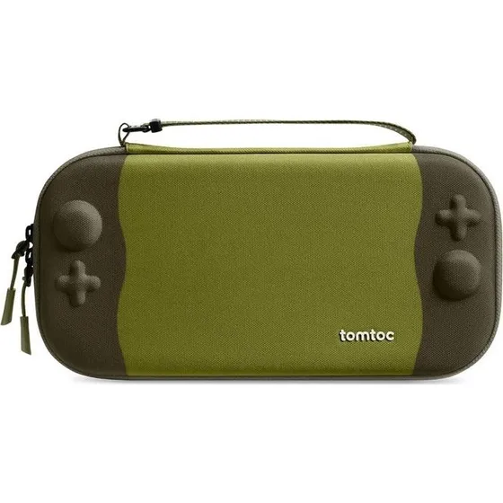 Tomtoc Slim Opbevaringstaske til Nintendo Switch 2 - Grøn