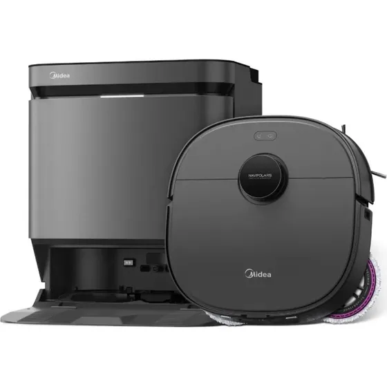 Midea V15 Robotstøvsuger - 16200 Pa - Sort