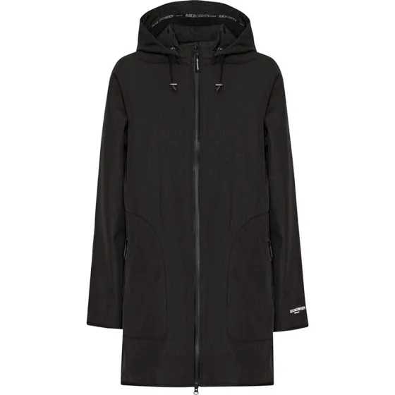 Ilse Jacobsen Softshell Regnjakke A-form Spiced Coral