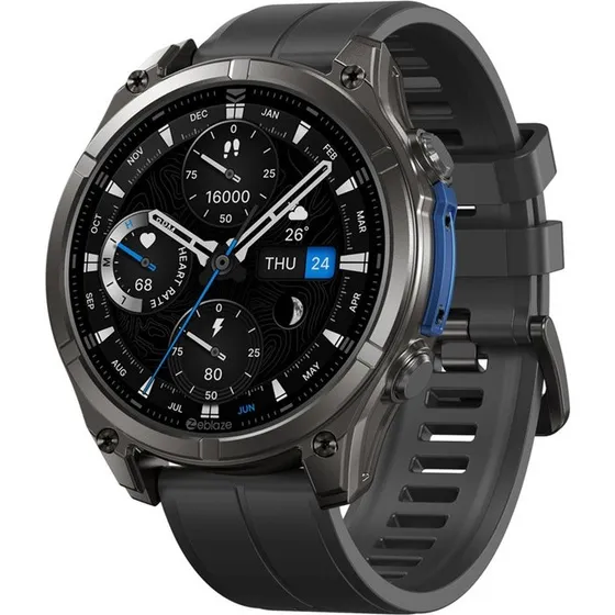 Zeblaze Vibe 8 Abyss Smartwatch - 1.43" AMOLED - Sort