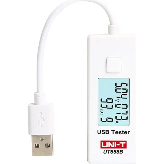 UNI-T UT658B USB Tester med LCD-display