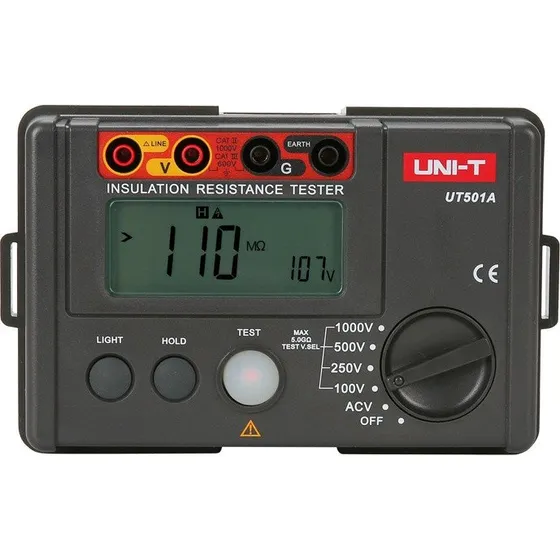 UNI-T UT501A Isolationsmodstandstester (100V-1000V)