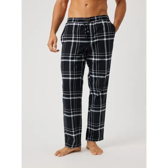 Björn Borg Core Flannel Pyjamasbukser - Sort, L