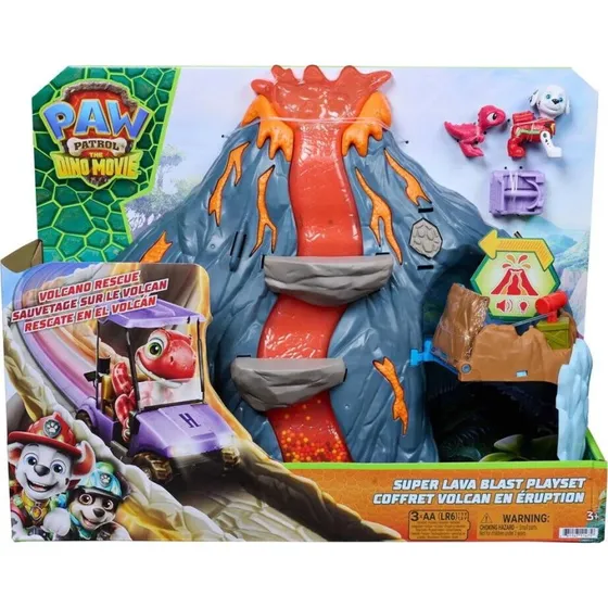 Paw Patrol Movie 3 Super Lava Blast Playset - Spin Master