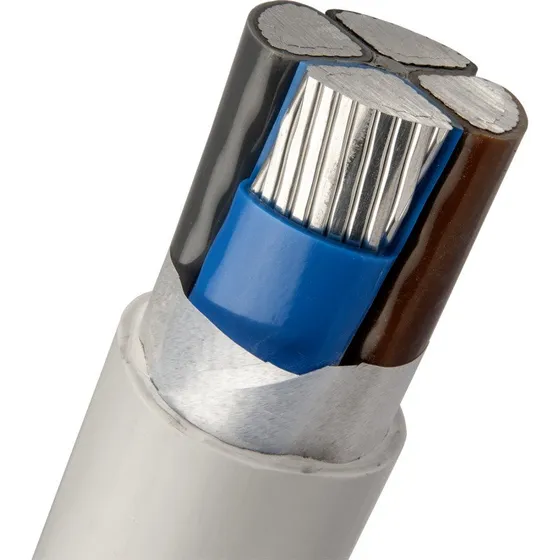 Nexans AXQ-AL-S installationskabel, 4x50 mm², aluminium