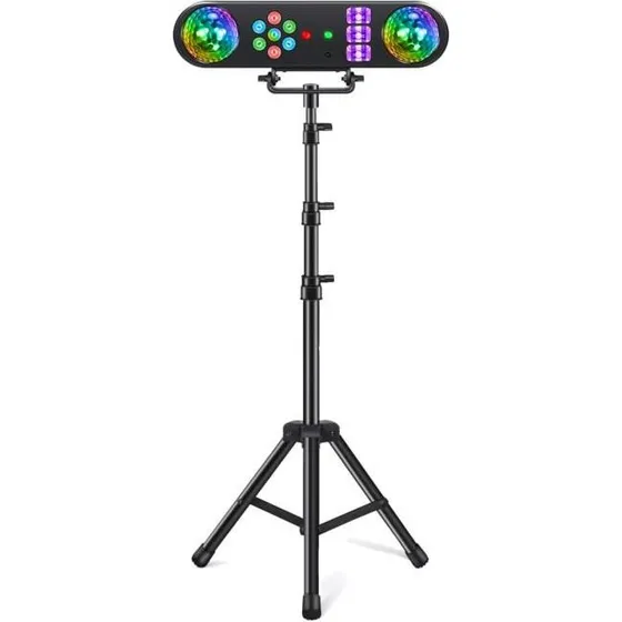 Light4Me Magic Bar 2 Multieffekt Lys - RGBW+UV med IR-fjernbetjening