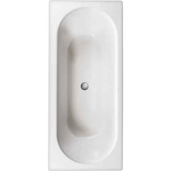 Gustavsberg Duo 1603 badekar, 160x70 cm, hvid