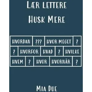 Mia Due: Lær Lettere Husk Mere - Bog
