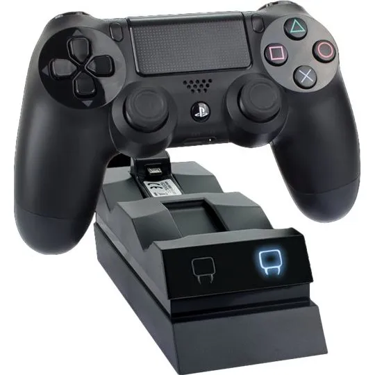 Venom Twin Opladningsstander til Sony DualShock 4 - Poleret sort