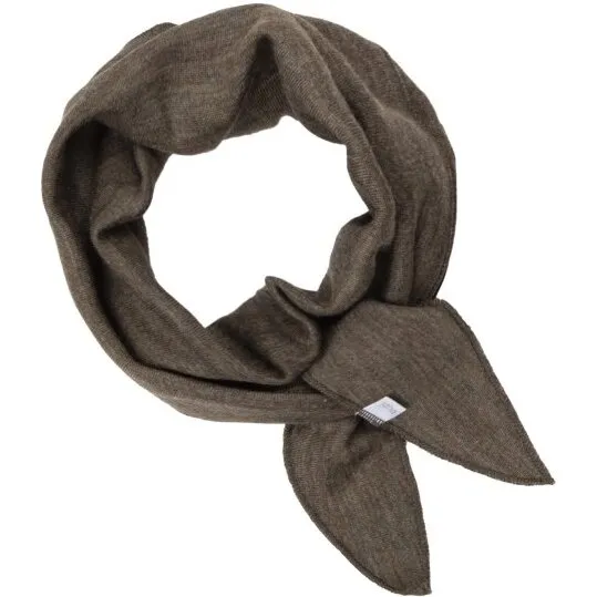 Joha Tørklæde Merino/Silke Brun Melange (Limited Edition)