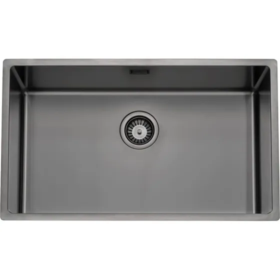 Contura Sharp 700 køkkenvask, 74x44 cm, antracit