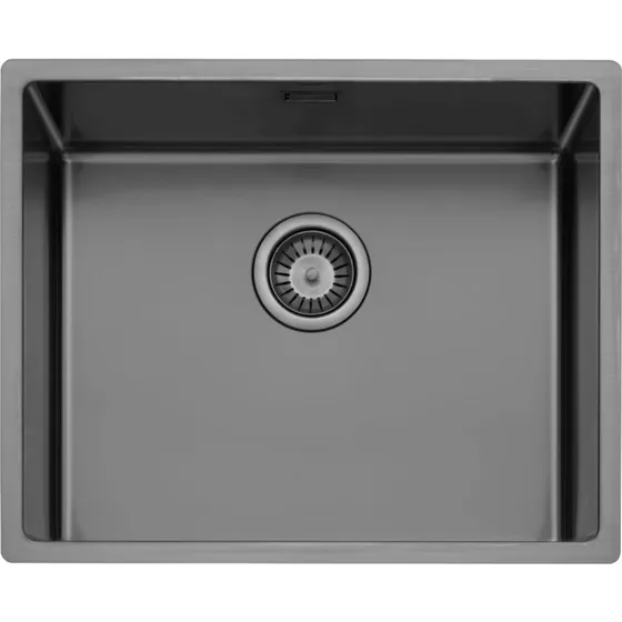Contura Sharp 500 køkkenvask, 54x44 cm, antracit
