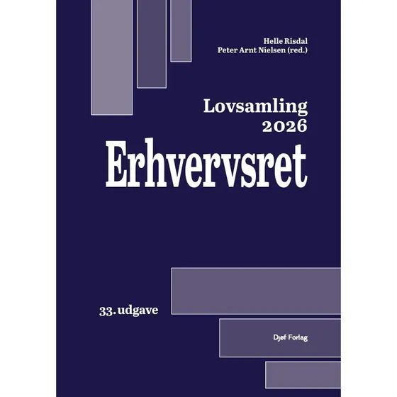Lovsamling 2026 Erhvervsret - Peter Arnt Nielsen & Helle Næss-Schmidt