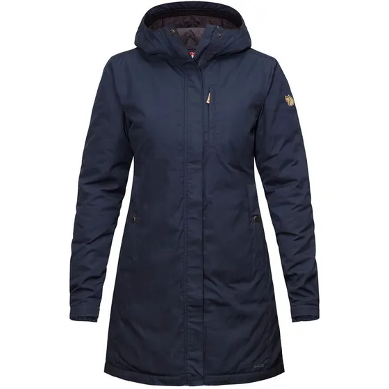 Fjällräven Kiruna Padded Parka, dame – mørk navy